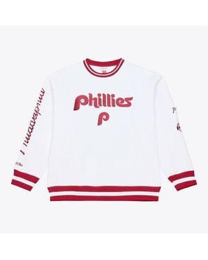 Mitchell & Ness Philadelphia Phillies Arctic Fleece Sweatshirt - White