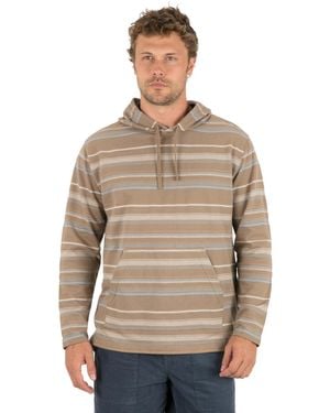 Hurley Regular-fit Hooded Poncho Sweatshirt - Brown