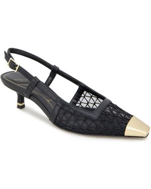 Kenneth Cole Maxine Metal Toe Pumps - Blue
