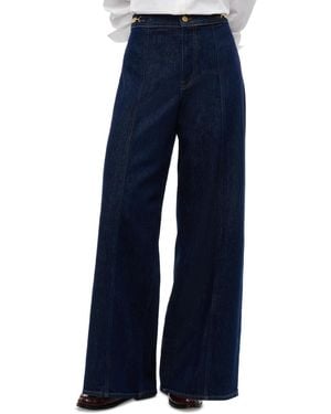 Tommy Hilfiger Indie High-rise Wide-leg Jeans - Blue