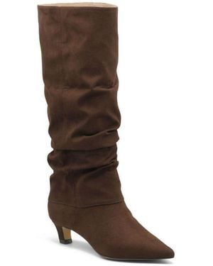 Charles David Access Tall High Heel Boot - Brown