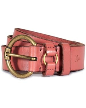 Frye Ring Keeper Belt - Pink