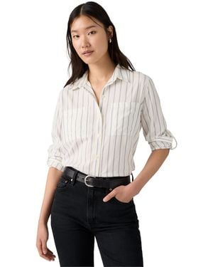 Levi's Utility Long-sleeve Denim Shirt - White