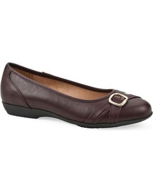 White Mountain Calming Ballet Flats - Brown