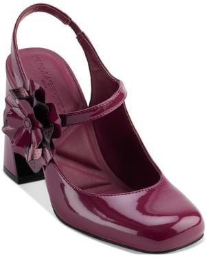 Karl Lagerfeld Pierra Slingback Pumps - Purple