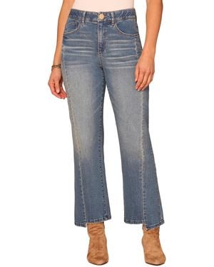 Democracy Absolution Sky-rise Barely Boot Jeans - Blue