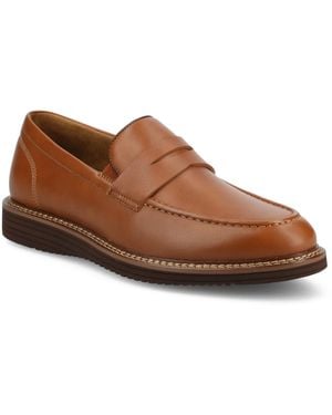 Vance Co. Princeton Loafer Casual Dress Shoe - Brown