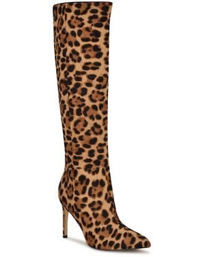 Nine West Richy Tall Stiletto Boots - Brown