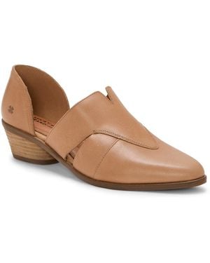 Lucky Brand Minnsy Cutout Low-heel Shooties - Brown