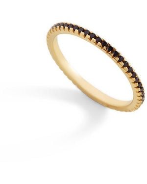 Mint & Lily Cubic Zirconia Eternity Ring - Metallic