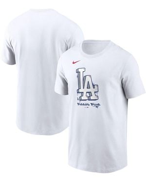 Nike Los Angeles Dodgers Local Hometown T-shirt - White