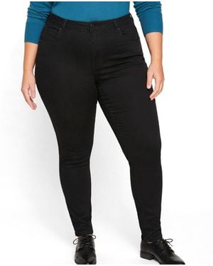 UNIVERSAL STANDARD Seine High Rise Skinny Jeans - Black