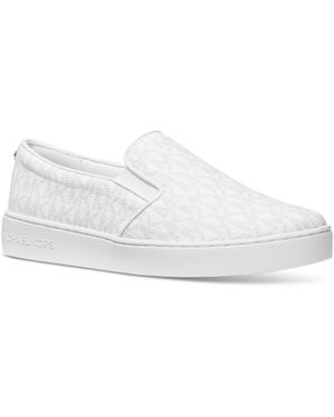 Michael Kors Michael Keaton Slip On Sneakers - White