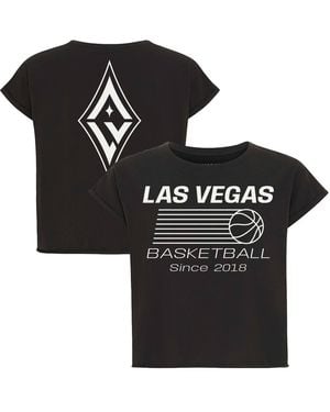 Sportiqe Las Vegas Aces Athletic Club Collection Alana T-shirt - Black