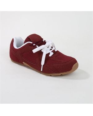 BERNESS Lula Retro Mesh Sneakers - Red