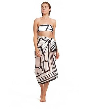 Luma Gottex Signature Pareo - White