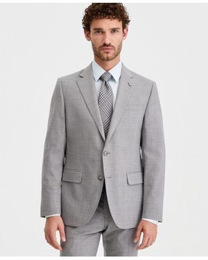 Ted Baker Ted By Modern-fit Wool-blend Suit Separates Jacket - Gray