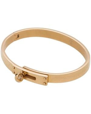 st. Moran Tarnish-resistant Silver Lock And Twist Voltaire Cuff Bracelet - Metallic