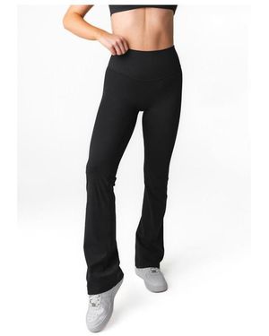 Vitaly Cloud Ii Flared High-rise Trouser Pant - Black
