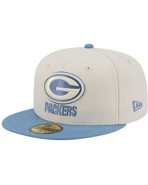 KTZ Green Bay Packers 59fifty Color Pack Fitted Hat - Blue