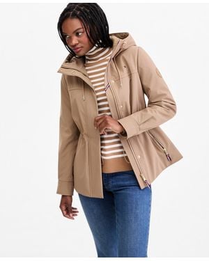 Tommy Hilfiger Zip-front Hooded Anorak Jacket - Blue
