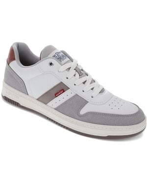 Levi's Drive Low Top Lace Up Sneakers - White