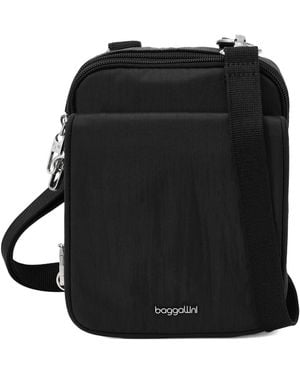 Baggallini Journey Anti-theft Mini Crossbody Handbag - Black