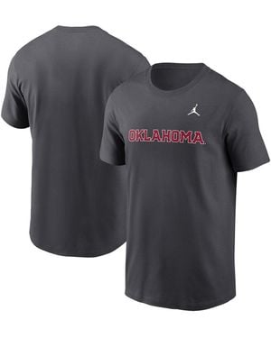 Nike Oklahoma Sooners Primetime Wordmark T-shirt - Black