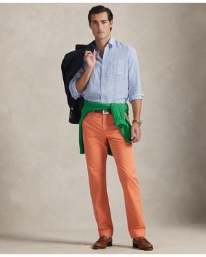 Polo Ralph Lauren Straight-fit Stretch Chino Pants - Red