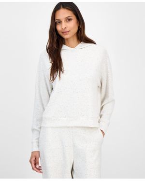 And Now This Petite Long-sleeve Hoodie - White