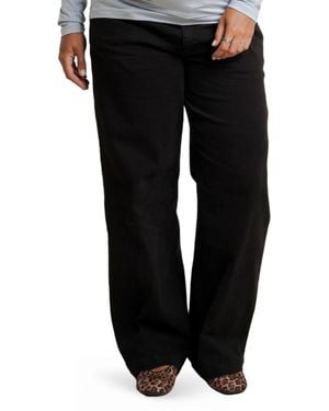 Nom Maternity Maternity Slouch Under The Belly Denim - Black