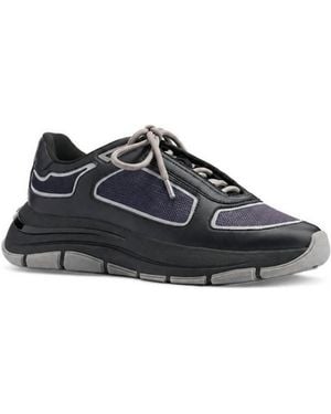 Mallet Alton Leather Mesh Sneakers - Multicolor