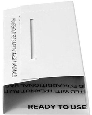 SUGIFT Insect Glue Trap 36 Pack Glue Boards Peanut Scent Foldable Design Sticky Pest Control Adhesive - White