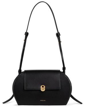 NOIRGAZE Gaze Fei Calf Leather Bag - Black