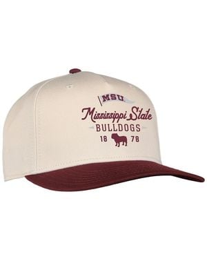 Ahead Mississippi State Bulldogs The 1995 Adjustable Embroidered Hat - Natural
