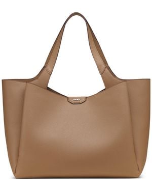 DKNY Willa Top Handle Tote - Brown