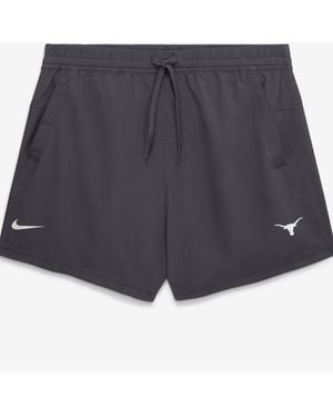 Nike Black Texas Longhorns Primary Logo Form Shorts - Gray