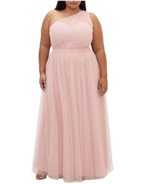 City Chic Plus Size Daniela Maxi Dress - Pink