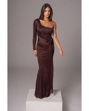 JLUXLABEL Muoi Maxi Dress - Brown