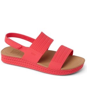 Reef Water Vista Round Toe Flat Sandals - Pink