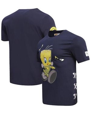 FREEZE MAX And Looney Tunes Franken Tweety T-shirt - Blue