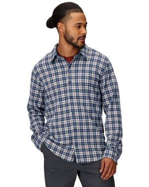 Marmot Alpine Flannel Long-sleeve Shirt - Blue