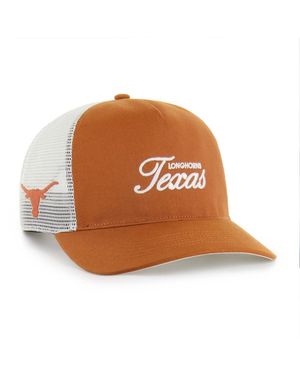 '47 And Texas Longhorns Contemporary Basics Foundation Trucker Hitch Adjustable Hat - Brown