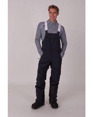 OOSC Yeh Man Ski & Snowboard Bib Pant - Blue