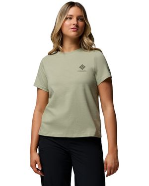 Columbia Rolling Bend Graphic Short Sleeve Top - Green