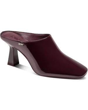 DKNY Ameylia Slip-on Mule Pumps - Purple