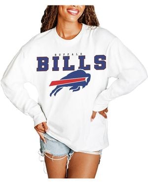 Gameday Couture Buffalo Bills Big Goals Oversized Long Sleeve T-shirt - Blue