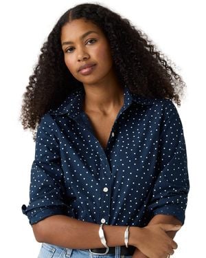 Levi's Carlile Classic Poplin Long-sleeve Shirt - Blue