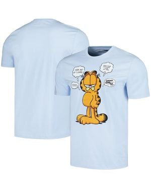 FREEZE MAX And Garfield Ask Me If I Care T-shirt - Blue