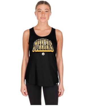 KTZ Pittsburgh Steelers Summer Tank Top - Black